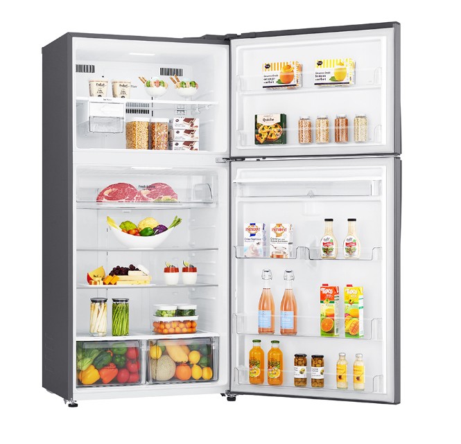 LG Réfrigérateur congélateur haut Total No Frost Door Cooling 592L Inox - GTF8659PS