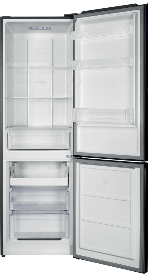 Réfrigérateur congélateur bas CANDY 293L No Frost Gris - CCH2T618EXBF