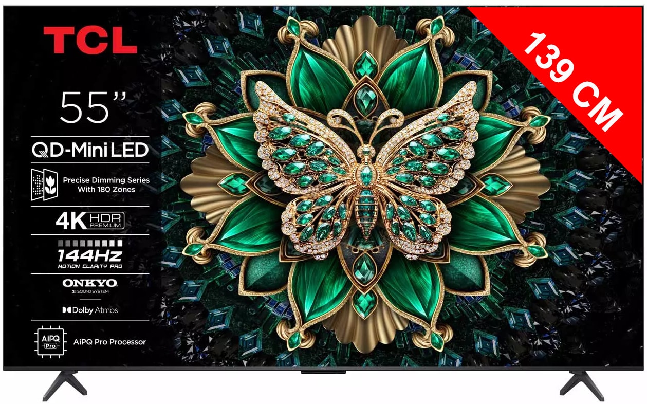 TV Mini LED 4K 139 cm 55C6K