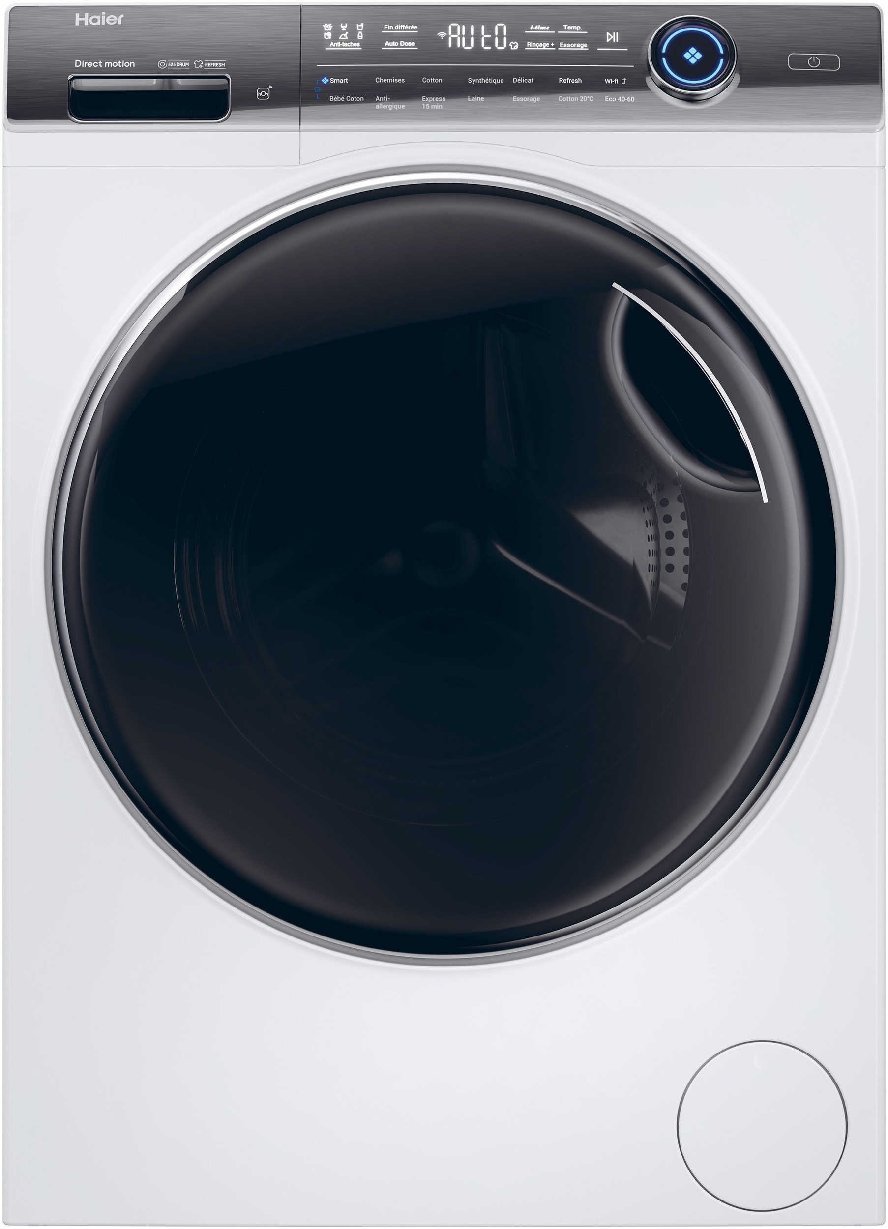 Lave linge Frontal HAIER 9kg 1400trs Blanc HW90G-BD14979UFR