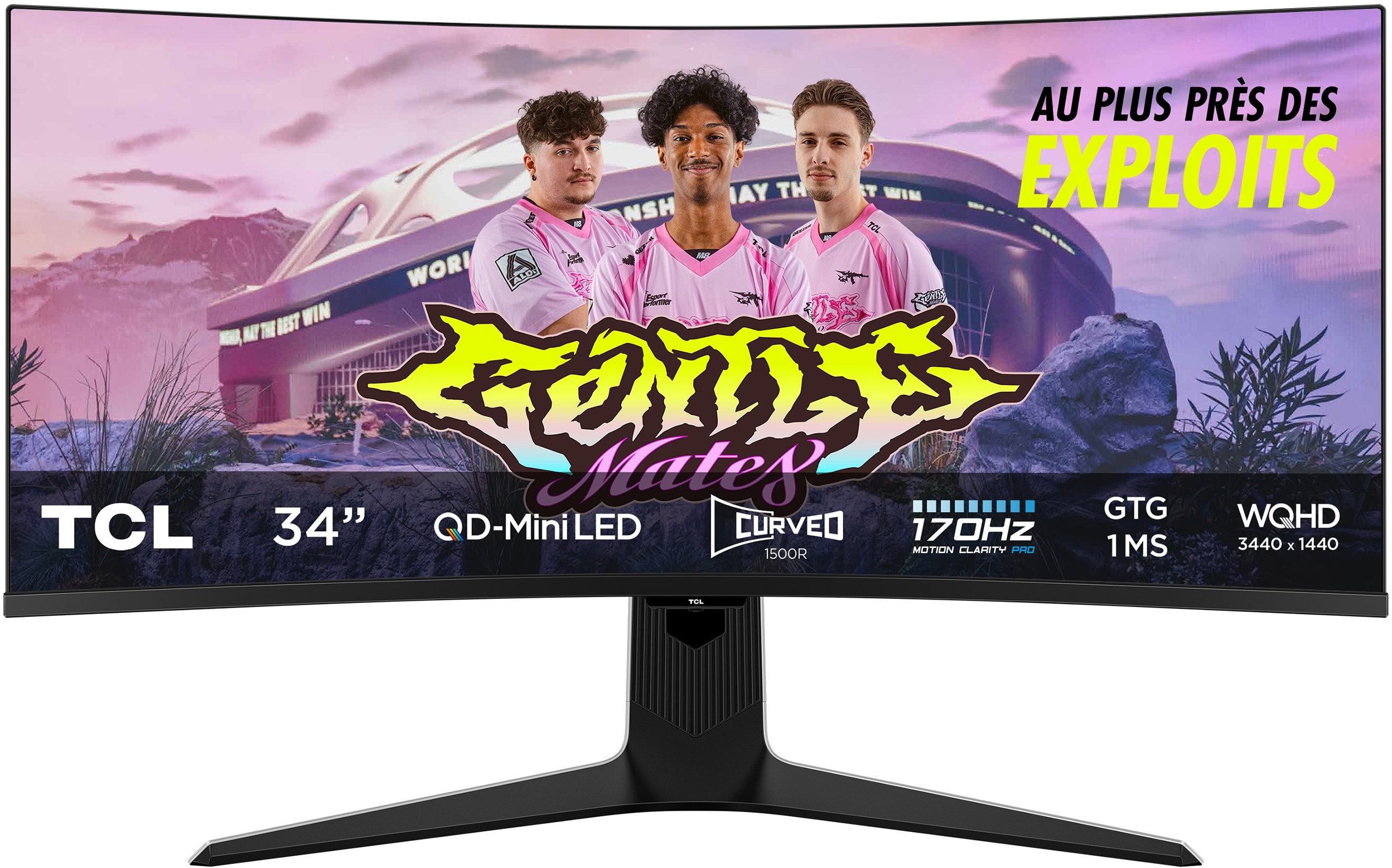 Ecran 34 pouces Ultra WQHD TCL  34R83Q