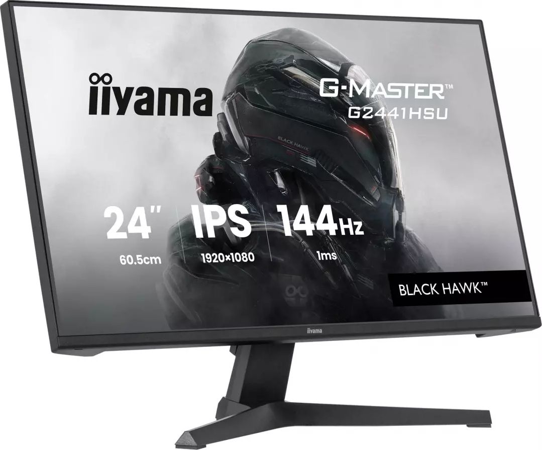 Ecran 24 pouces Full HD IIYAMA IPS USB Noir - G2441HSU-B1