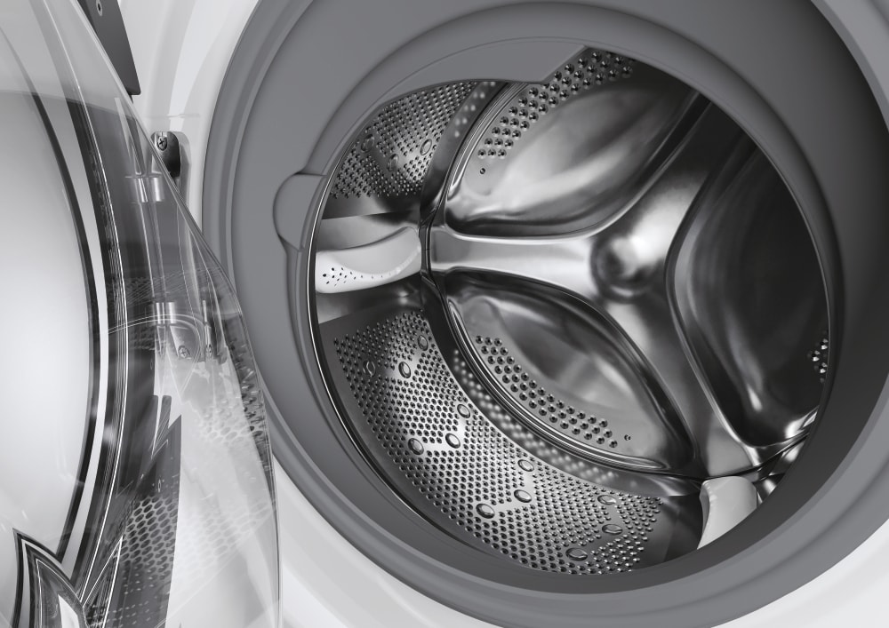 Lave linge sechant Frontal CANDY , 1400trs/mn, 9/6 kg, Blanc - CSWS496TWMRE/FR