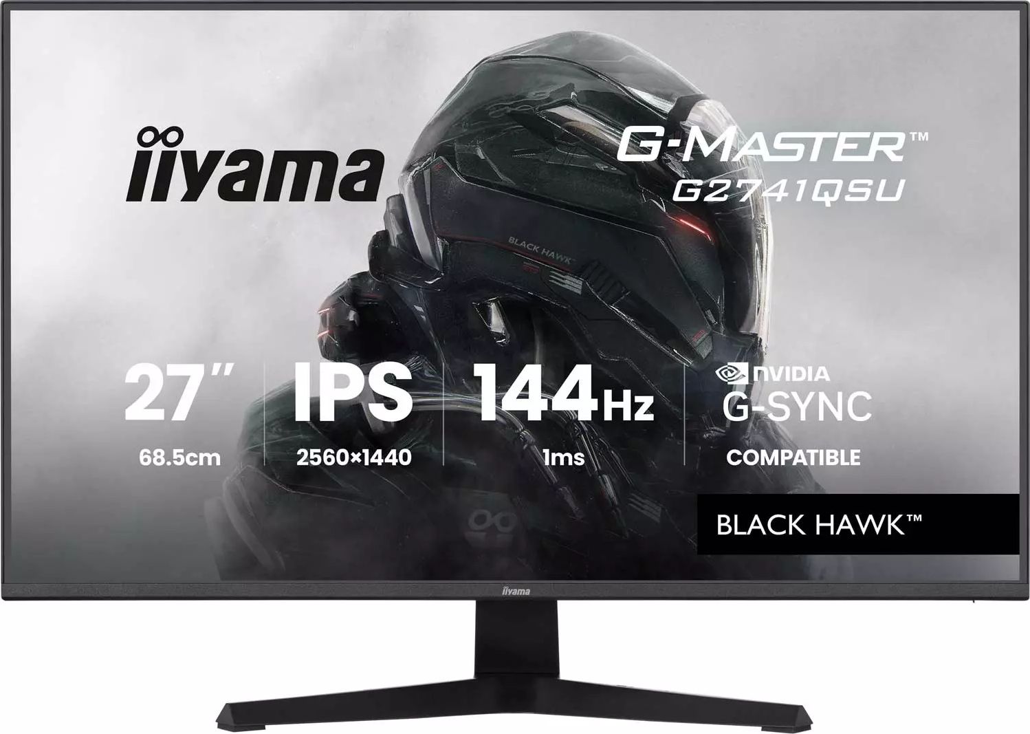 Ecran 27 pouces QHD IIYAMA  G2741QSU-B1