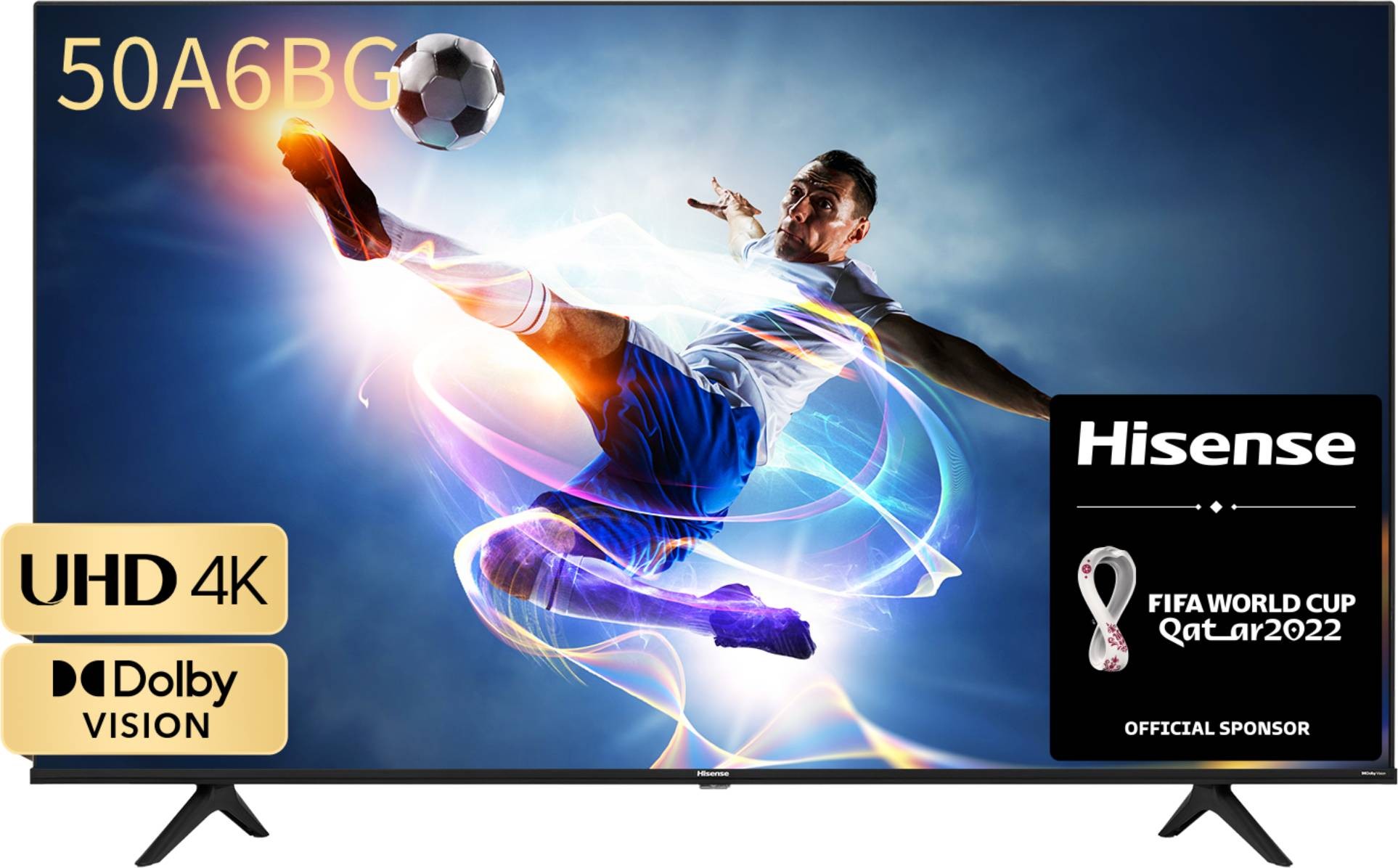 TV LED 4K 126 cm HISENSE Ultra HD 50" - 50A6BG
