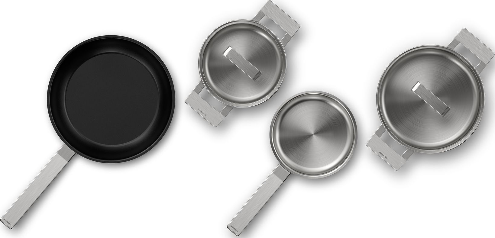 Ensemble de plats NEFF 4 pièces Induction Inox - Z9404SE0
