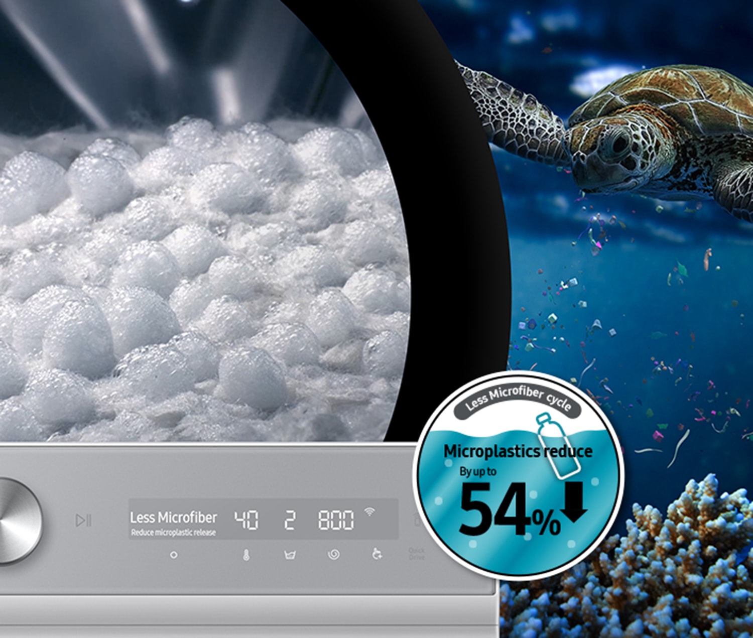Lave linge Frontal SAMSUNG 11kg 1400trs/min Blanc - WW11DG6B25HH