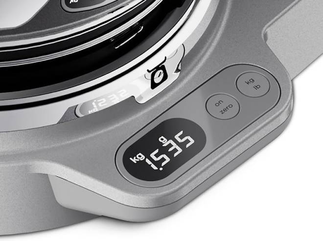 Robot pâtissier KENWOOD Titanium Chef Baker, 1200W, Gris - KVC85004SI
