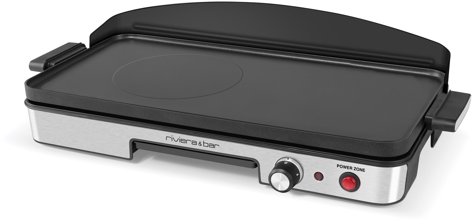 Plancha RIVIERA & BAR 50x22cm Anti-adhésif Noir QPL345