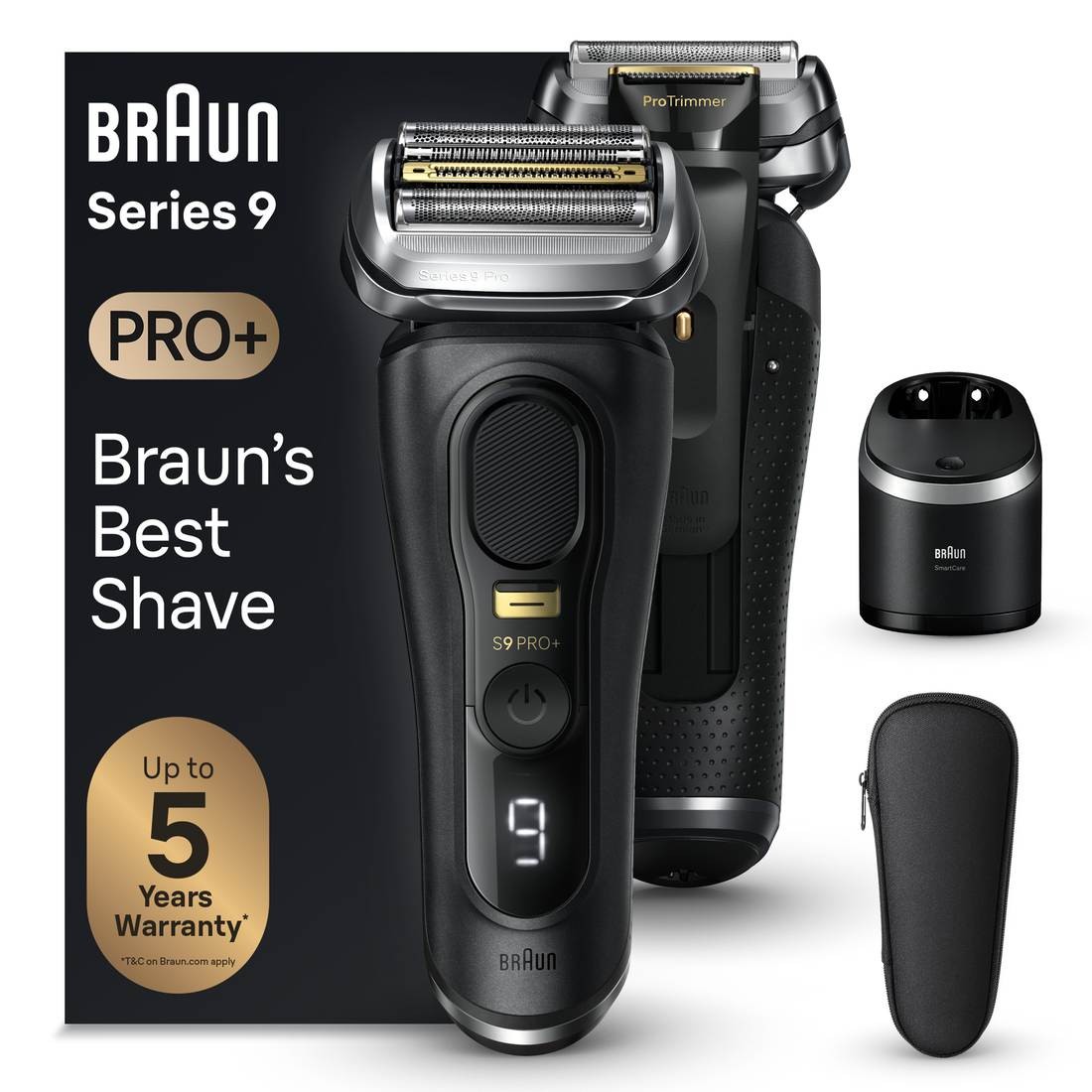 BRAUN Rasoir électrique Series 9 Pro+  - 9560CC