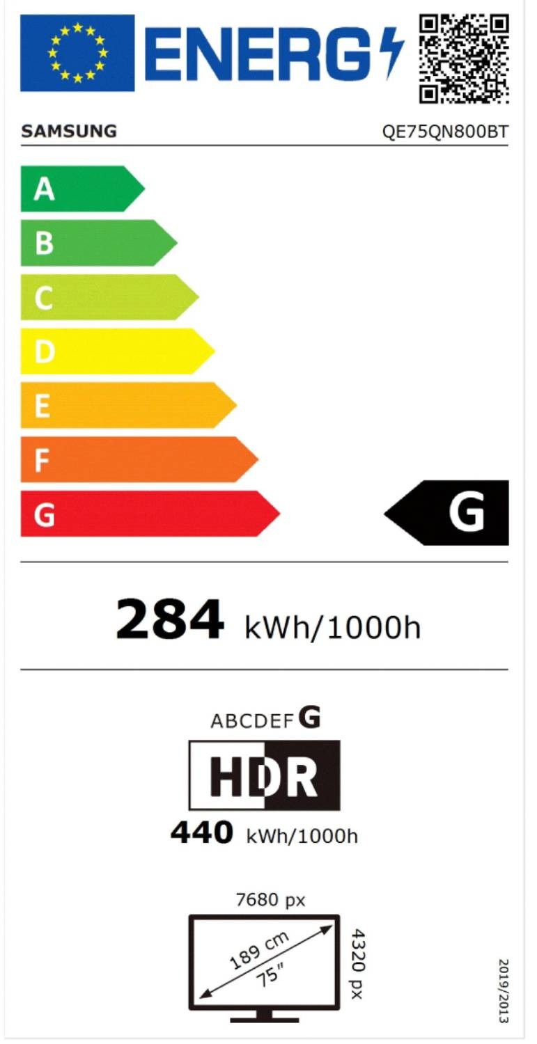 TV Neo QLED 8K 189 cm SAMSUNG - QE75QN800B TV Neo QLED 8K 189 cm SAMSUNG - QE75QN800B