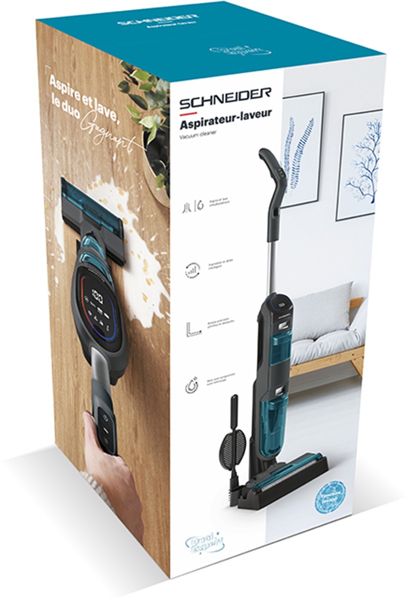 Aspirateur laveur SCHNEIDER Dual Expert SCVCO23DBE - SCVCO23DBE
