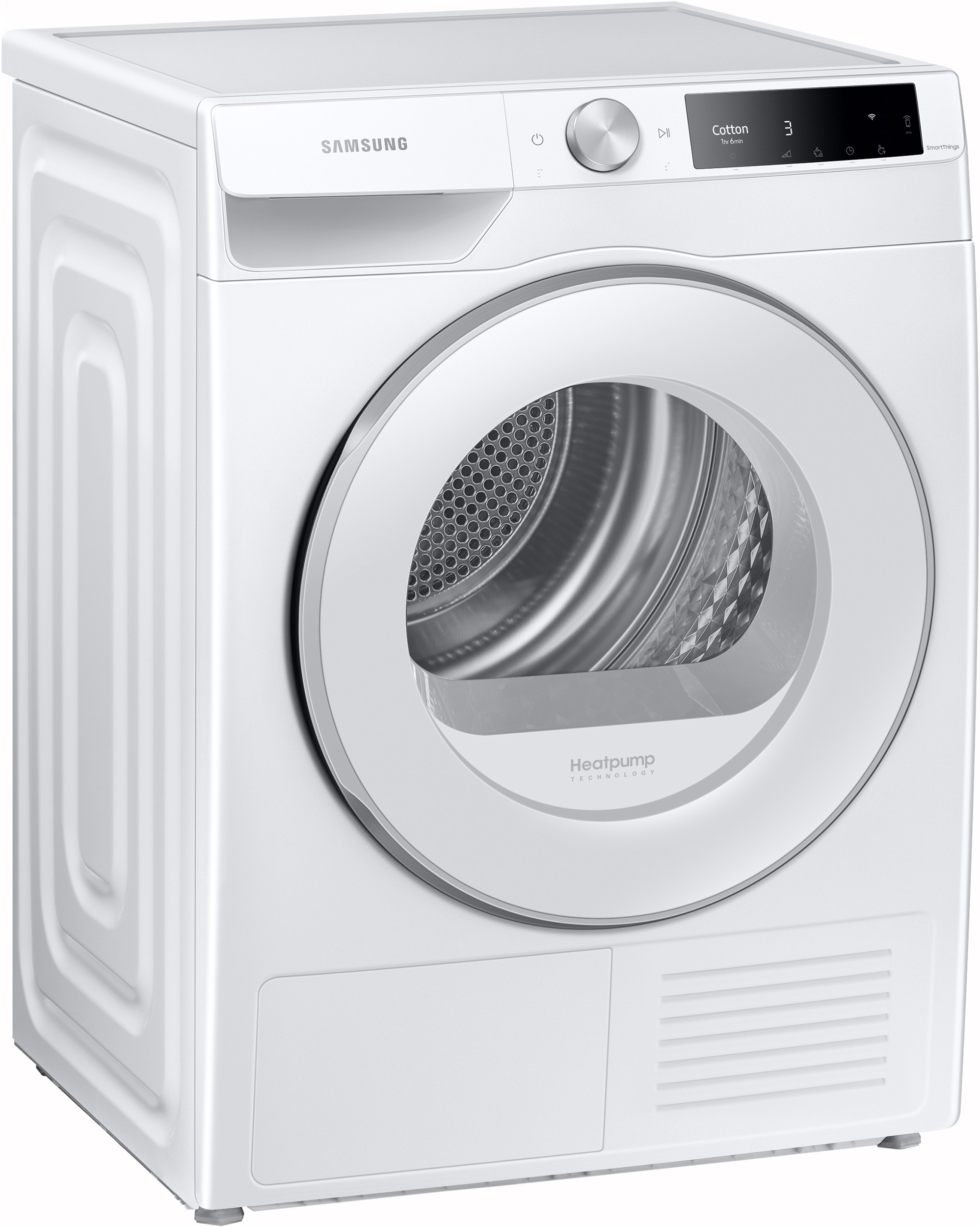 Sèche linge Condensation SAMSUNG QuickDry 65dB 9kg Blanc - DV90T6240HES3