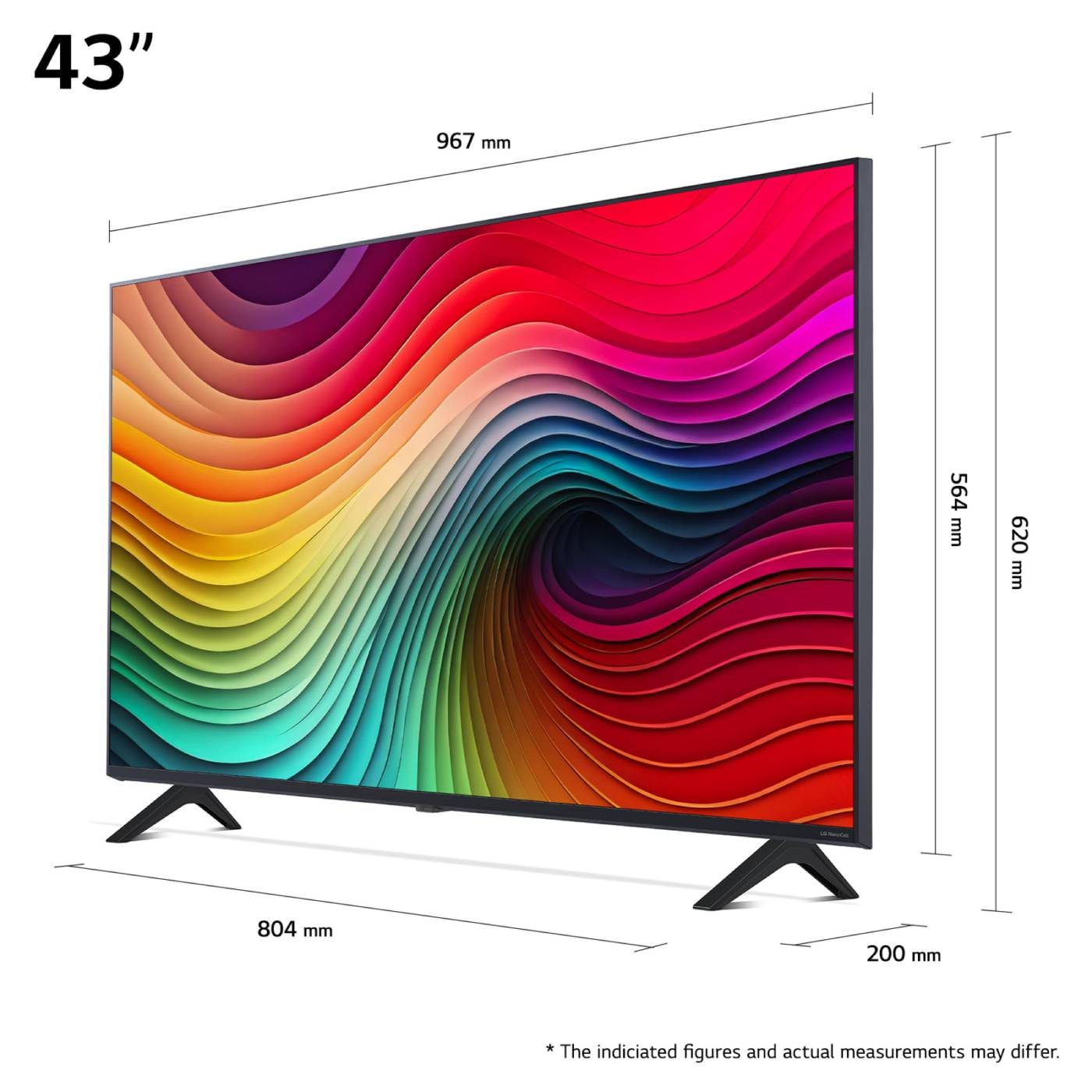 TV LED 4K 108 cm LG - 43NANO81 TV LED 4K 108 cm LG - 43NANO81