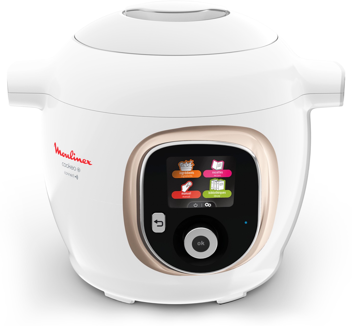 Multicuiseur MOULINEX Cookeo + Connect 6L Blanc - CE86DA10