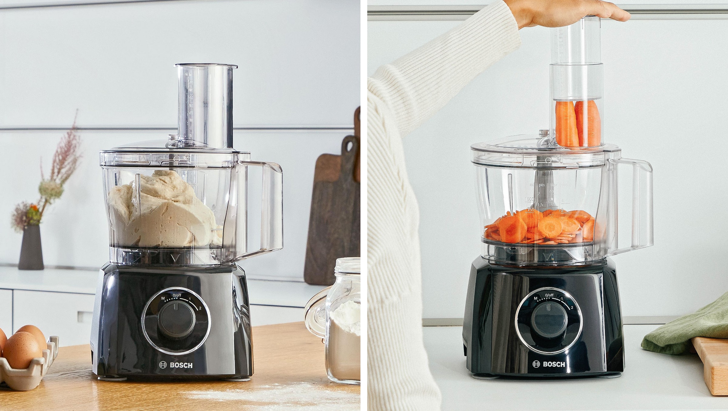Robot culinaire BOSCH 2.3L 900W Noir - MCM3PM386