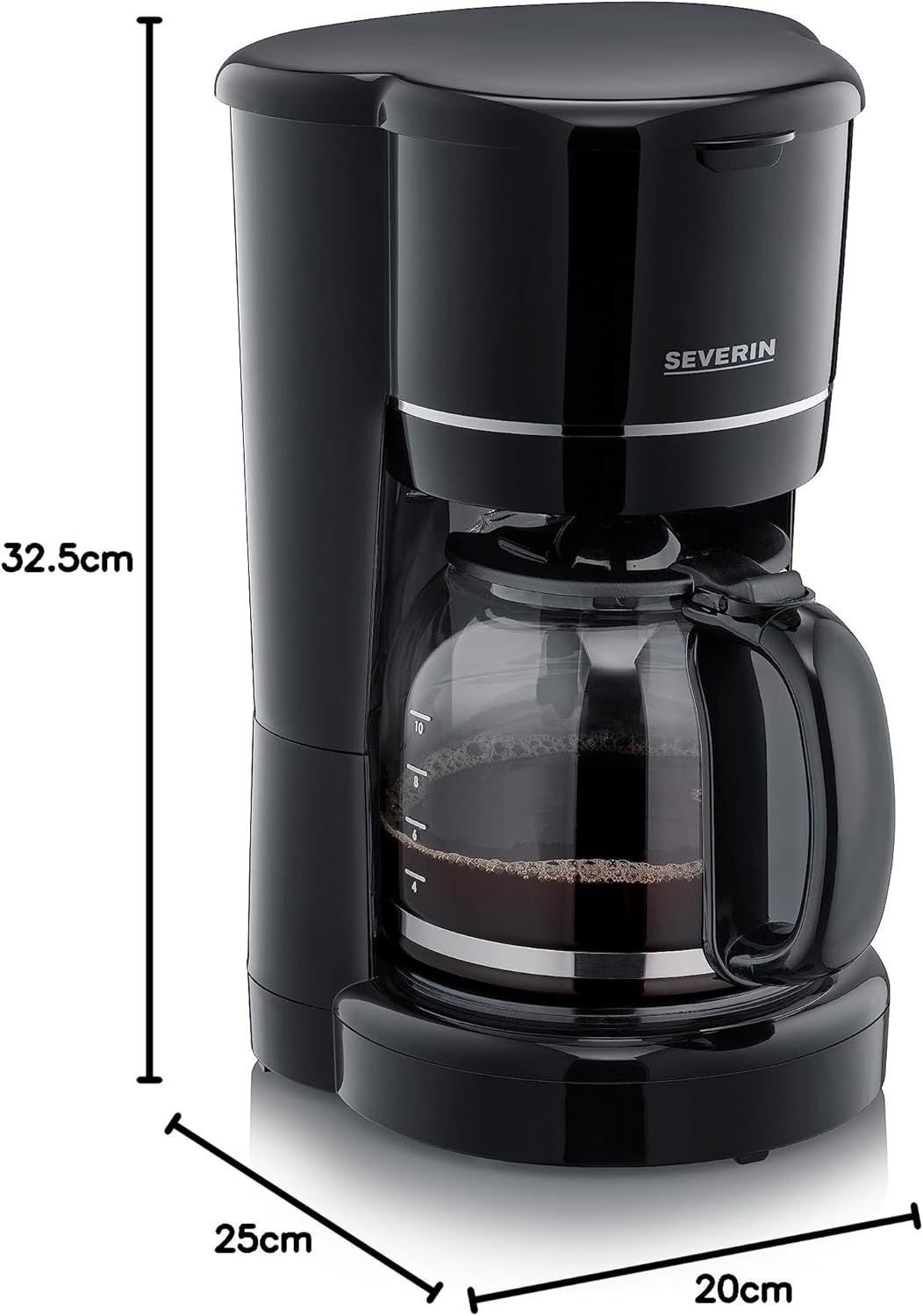 Cafetière SEVERIN Noir - KA4320