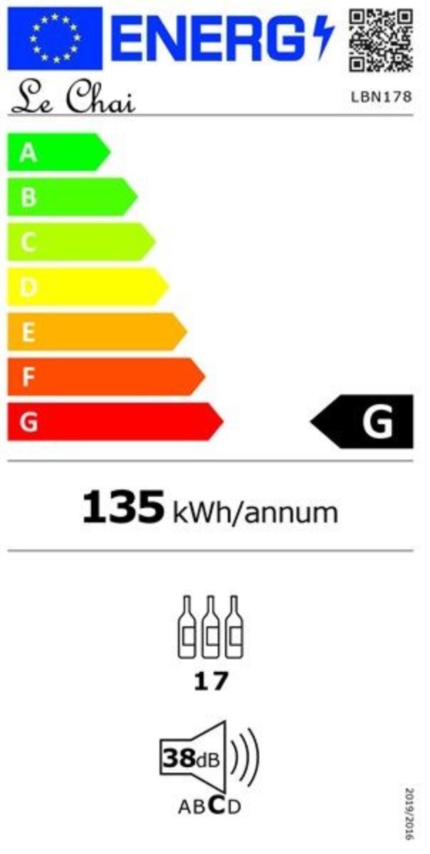LE CHAI Cave à vin encastrable de service  - LBN178