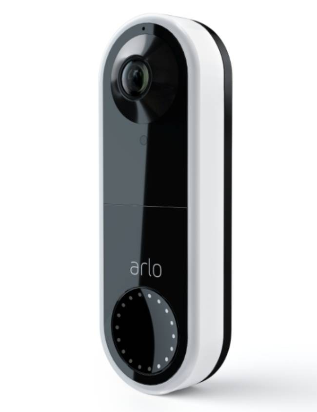 ARLO Sonnette connectée Visiophone ARLO Sonnette batterie Blanc AVD2001  AVD2001-100EUS