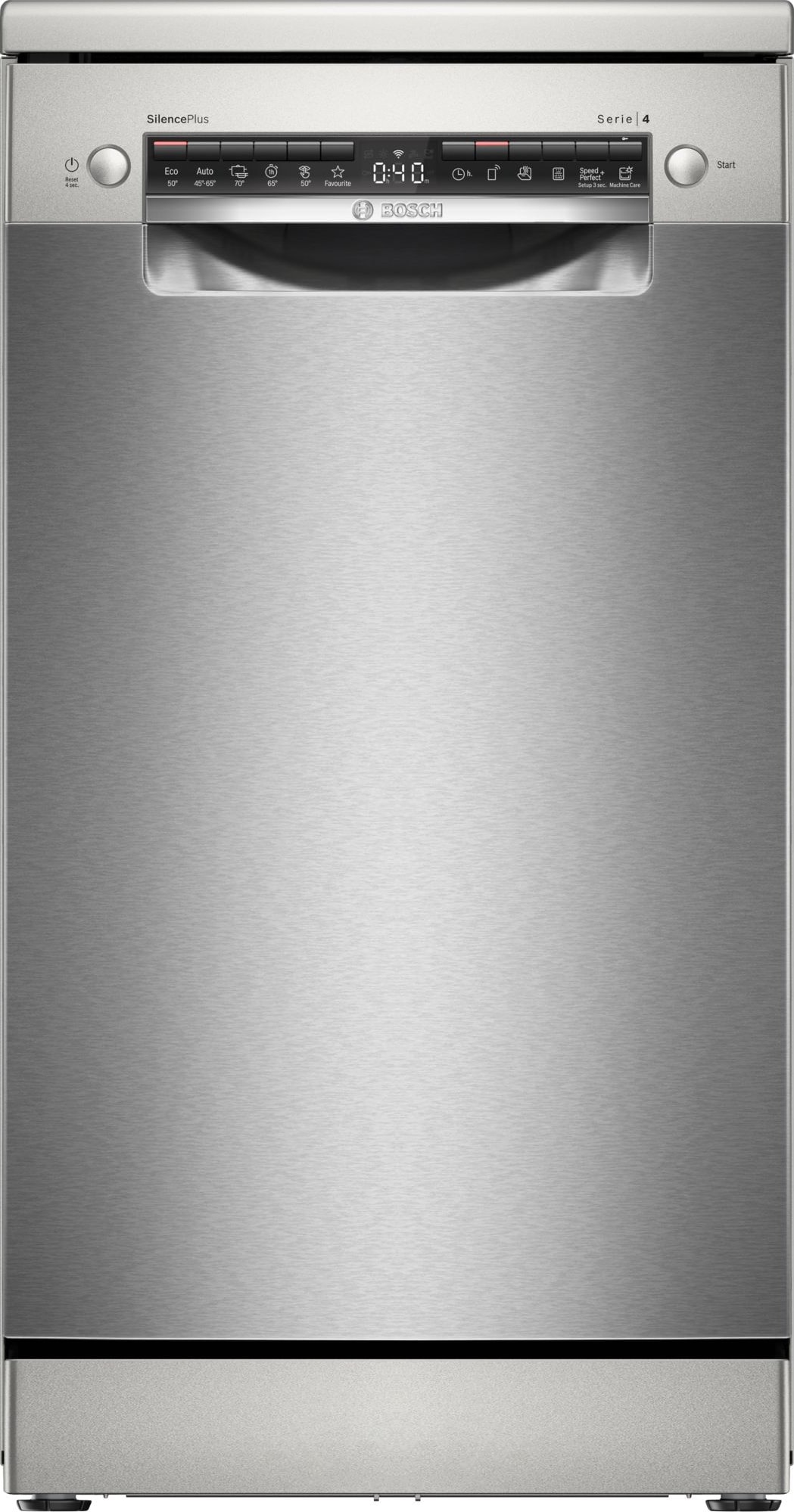 Lave vaisselle 45 cm BOSCH 10 couverts 43dB Gris SPS4EMI17E