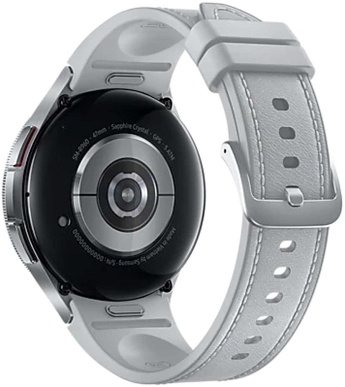 SAMSUNG Bracelet connecté Galaxy Watch 6 classic Bluetooth 47mm Argent - SM-R960NZSAXEF
