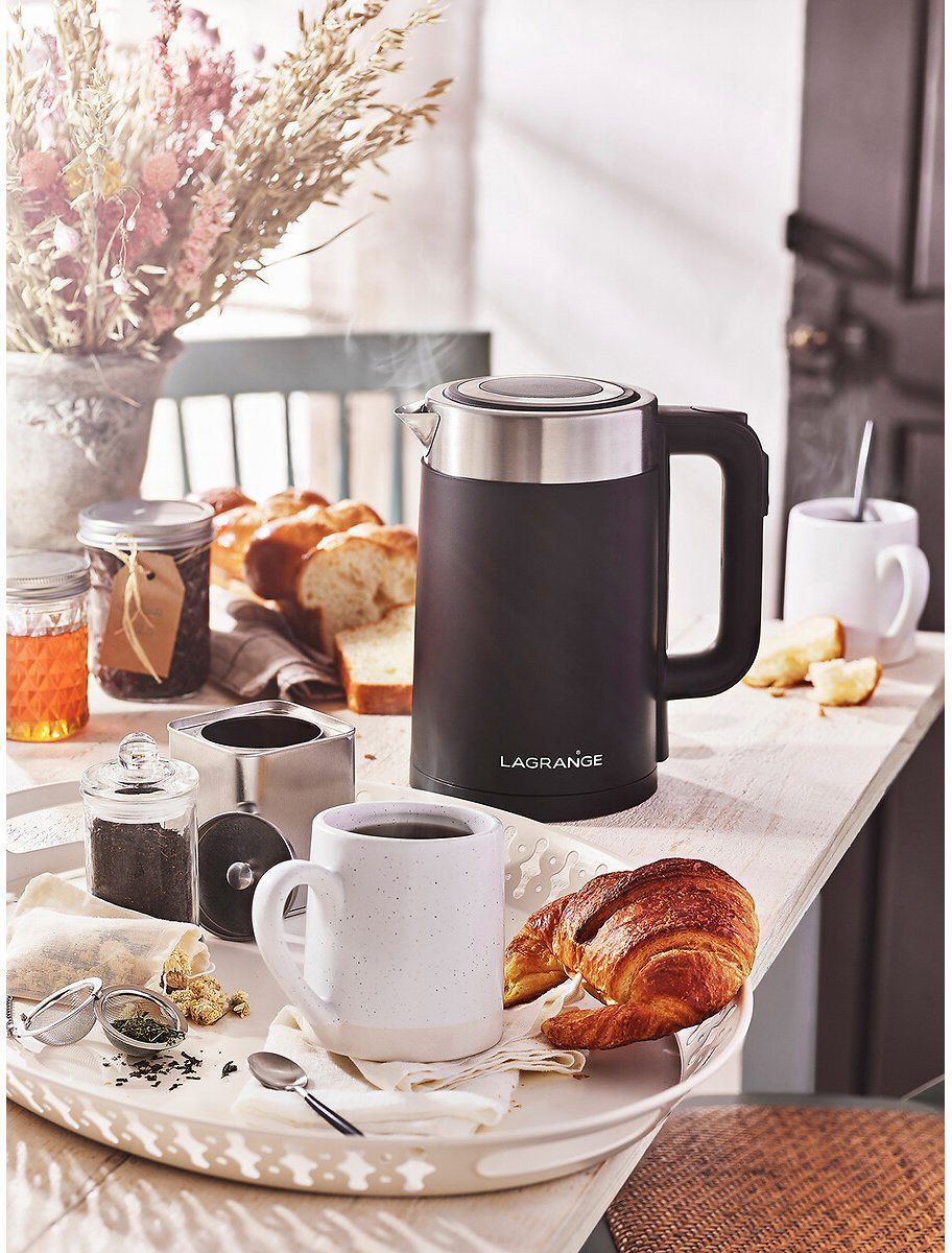 Bouilloire LAGRANGE Température réglable 1,7L 2000W Noir - 509041