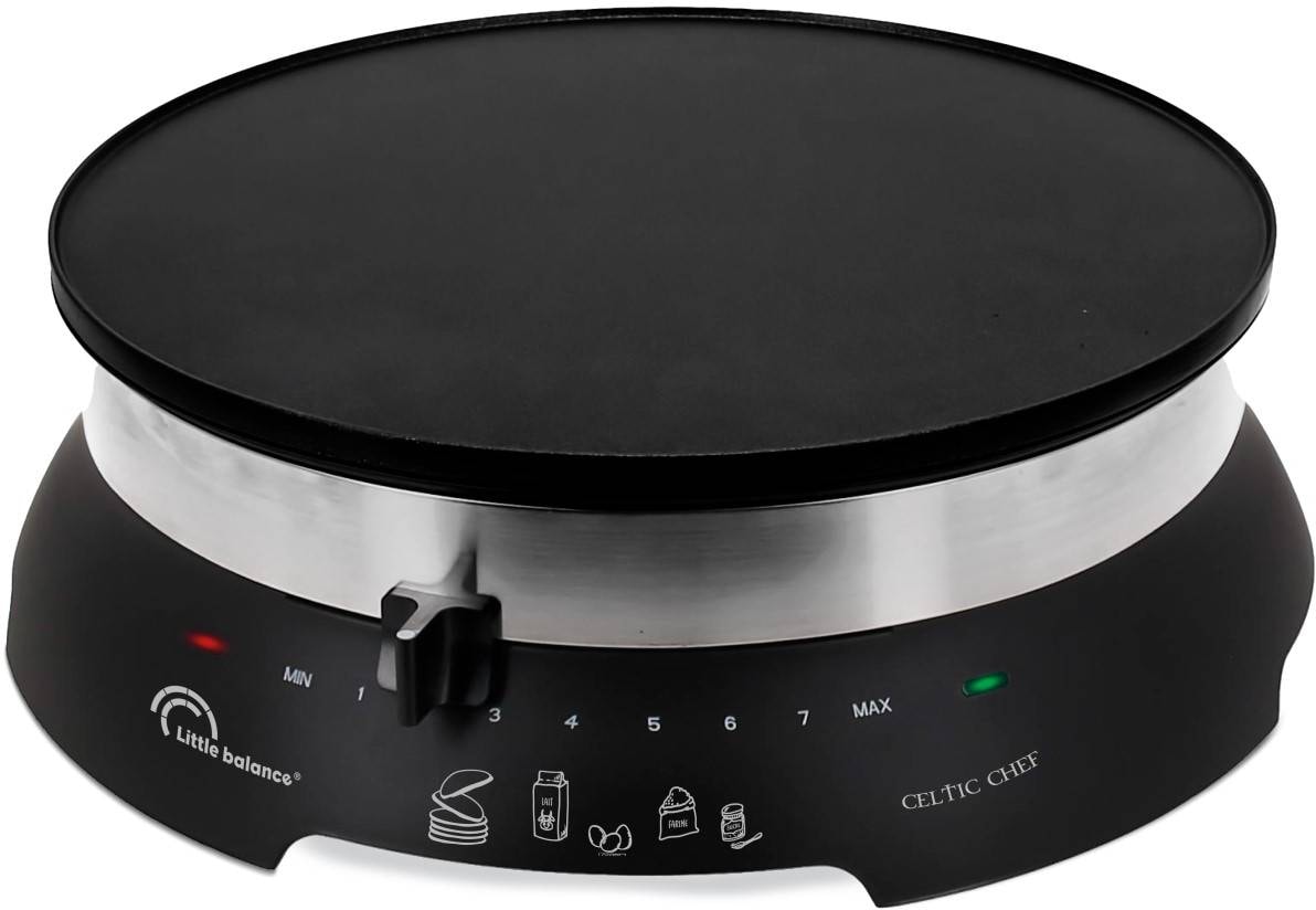 Crêpière LITTLE BALANCE 33 cm 1300W Noir 8538