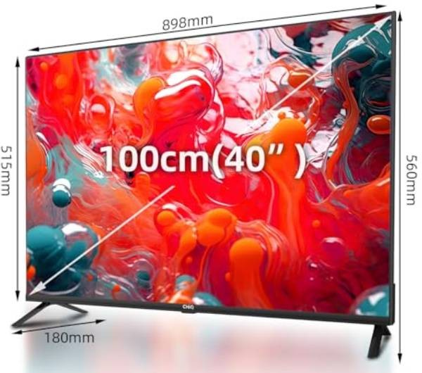 CHIQ TV QLED 100 cm HD Smart TV 40" - L40QG7L