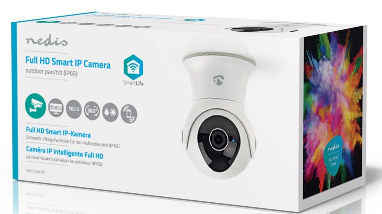 Caméra IP NEDIS  - WIFICO20CWT