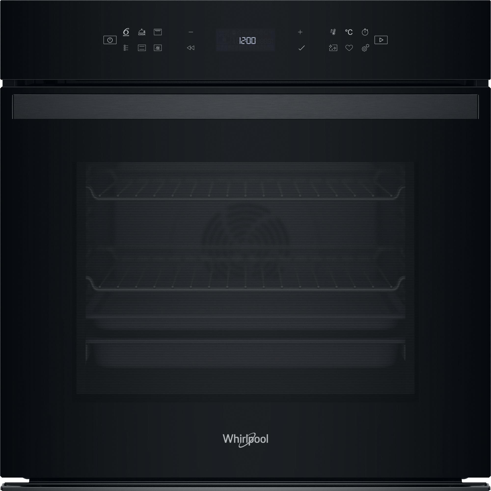 Four encastrable pyrolyse WHIRLPOOL Chaleur tournante 73L Noir WOI68PT1SBAF
