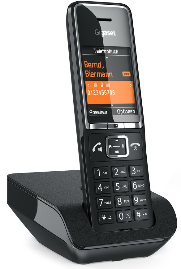 Téléphone sans fil GIGASET  - COMFORT550-BLACK