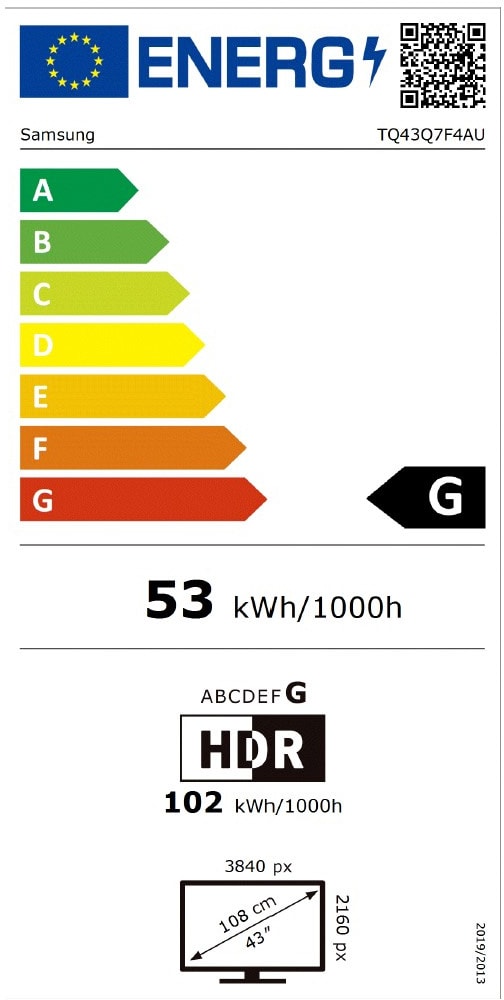 TV QLED 4K 108 cm SAMSUNG - TQ43Q7F4 TV QLED 4K 108 cm SAMSUNG - TQ43Q7F4