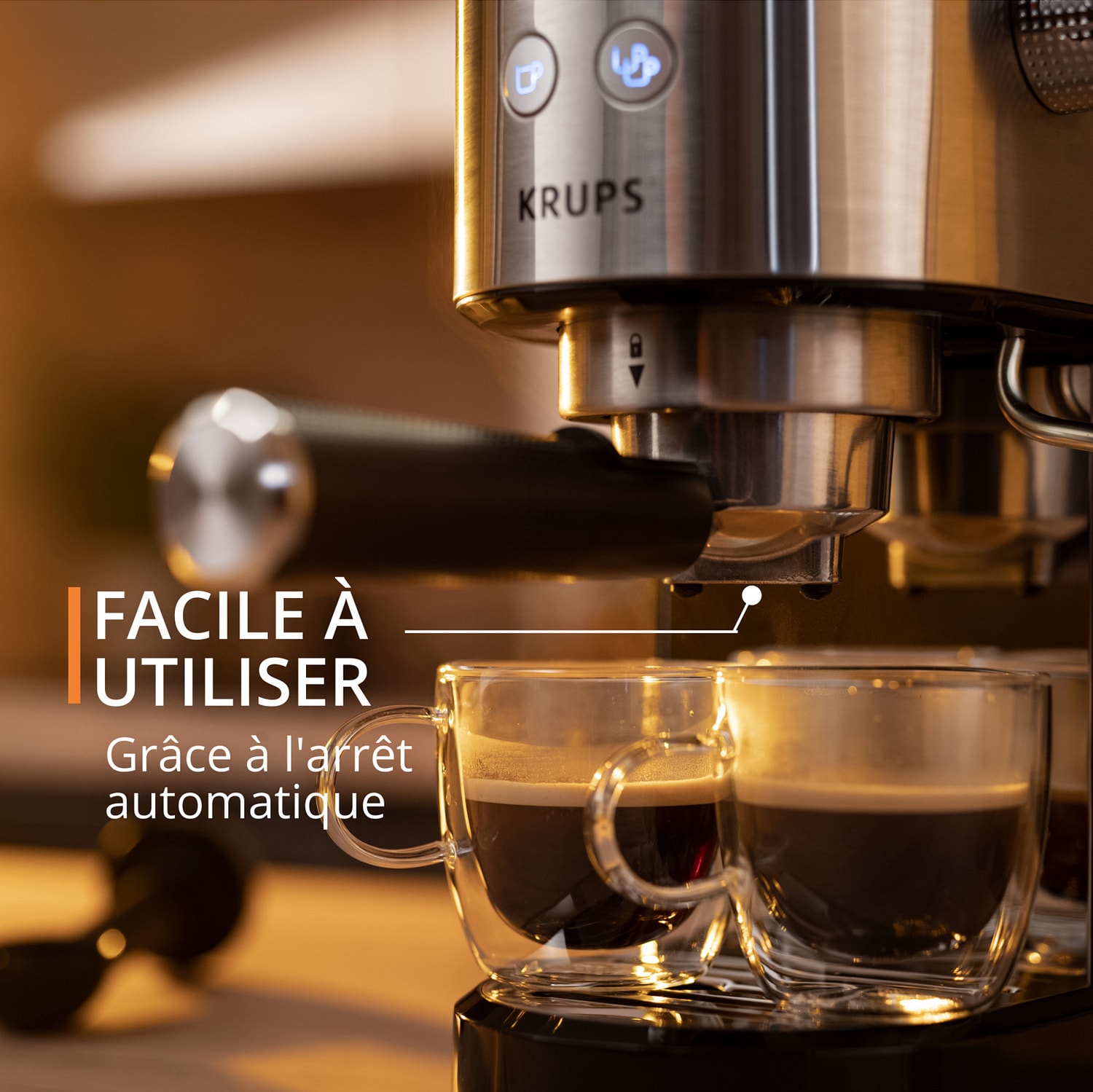 Expresso KRUPS Buse vapeur Inox - XP444C10
