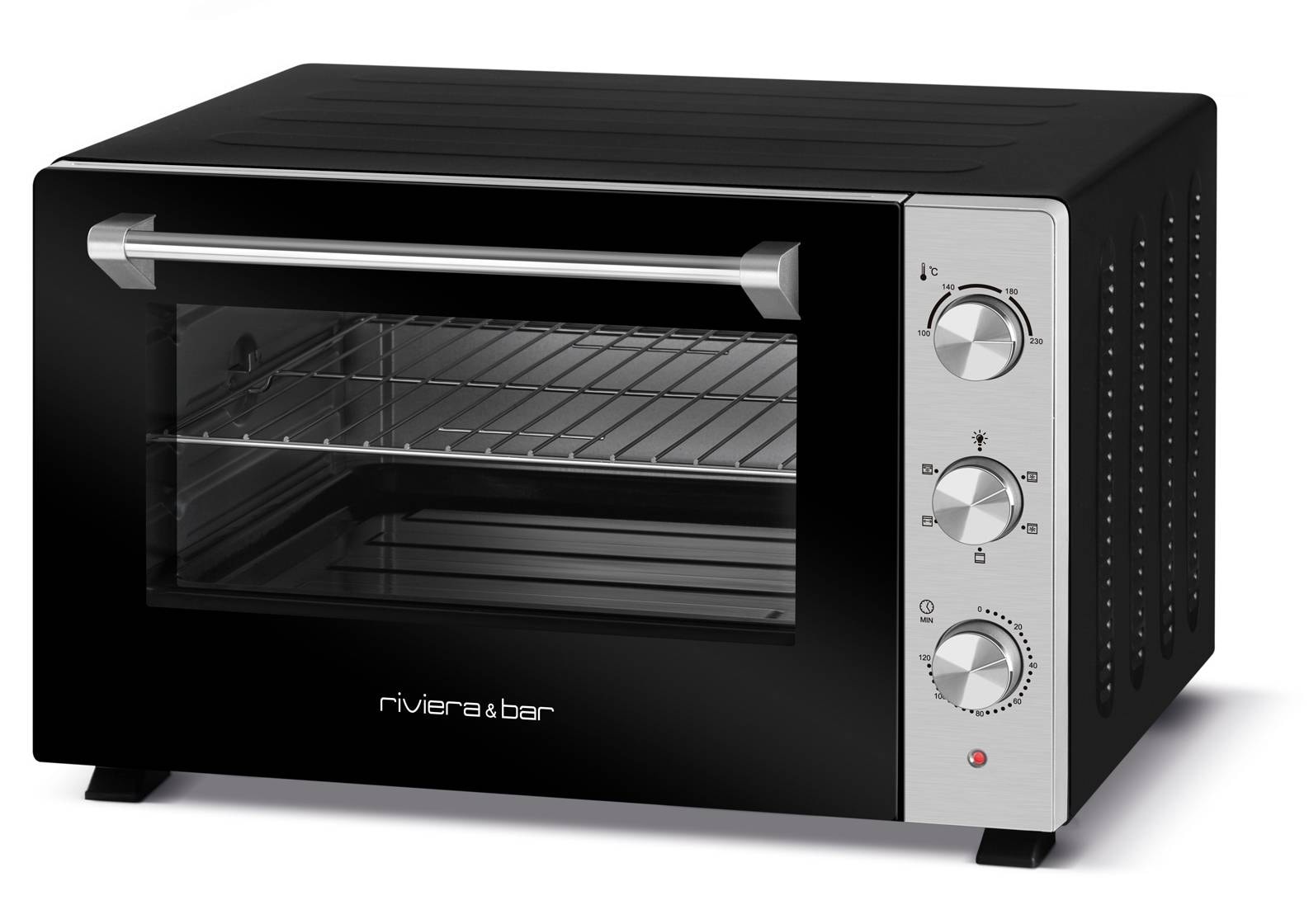 Mini four RIVIERA & BAR 60L Chaleur tournante Noir QFR600