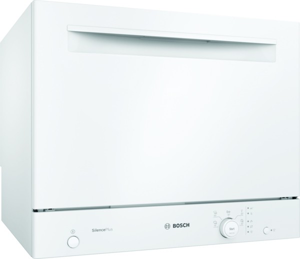 BOSCH Mini lave vaisselle Série 2 compact ExtraDry 55cm 49dB Blanc  SKS51E32EU