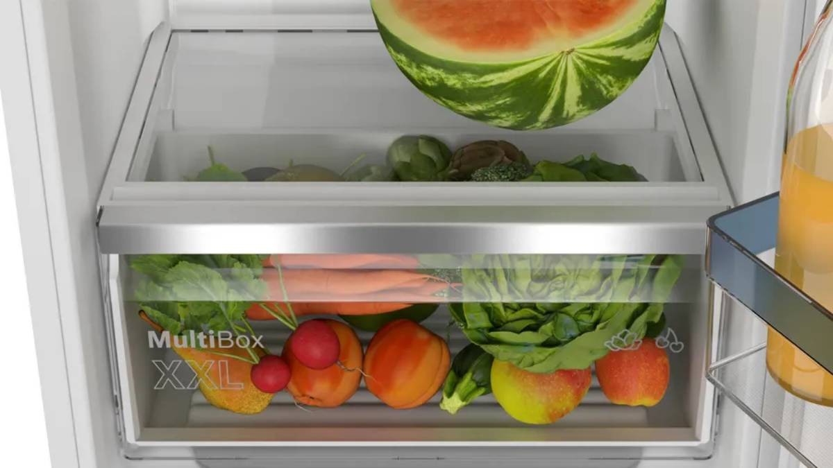 BOSCH Réfrigérateur encastrable 1 porte Série 4 Fresh Sense 209L - KIR41VFE0