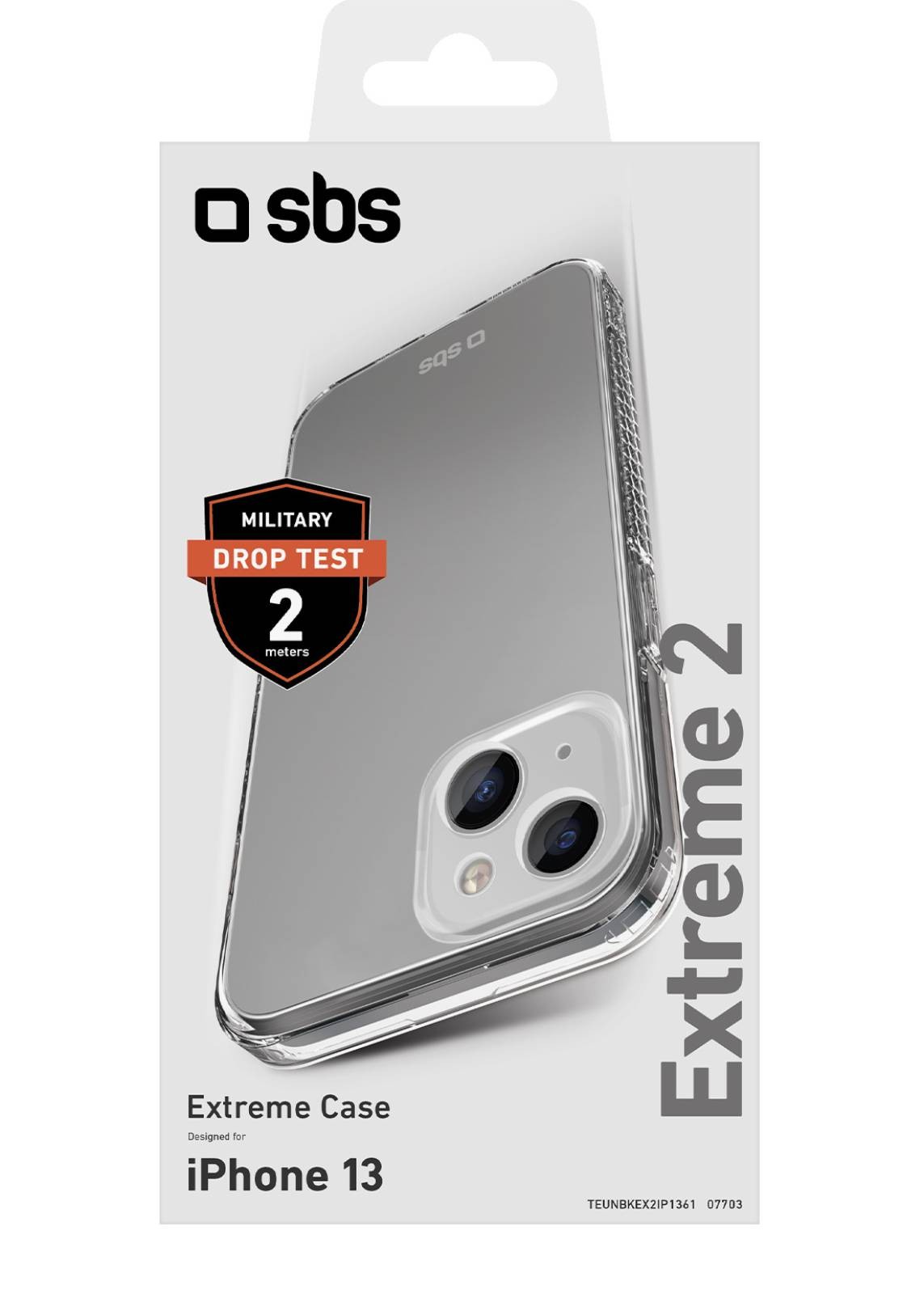 SBS Coque iPhone  Extreme X2 pour iPhone 13 - COQ-EXTRX2-IPHONE13