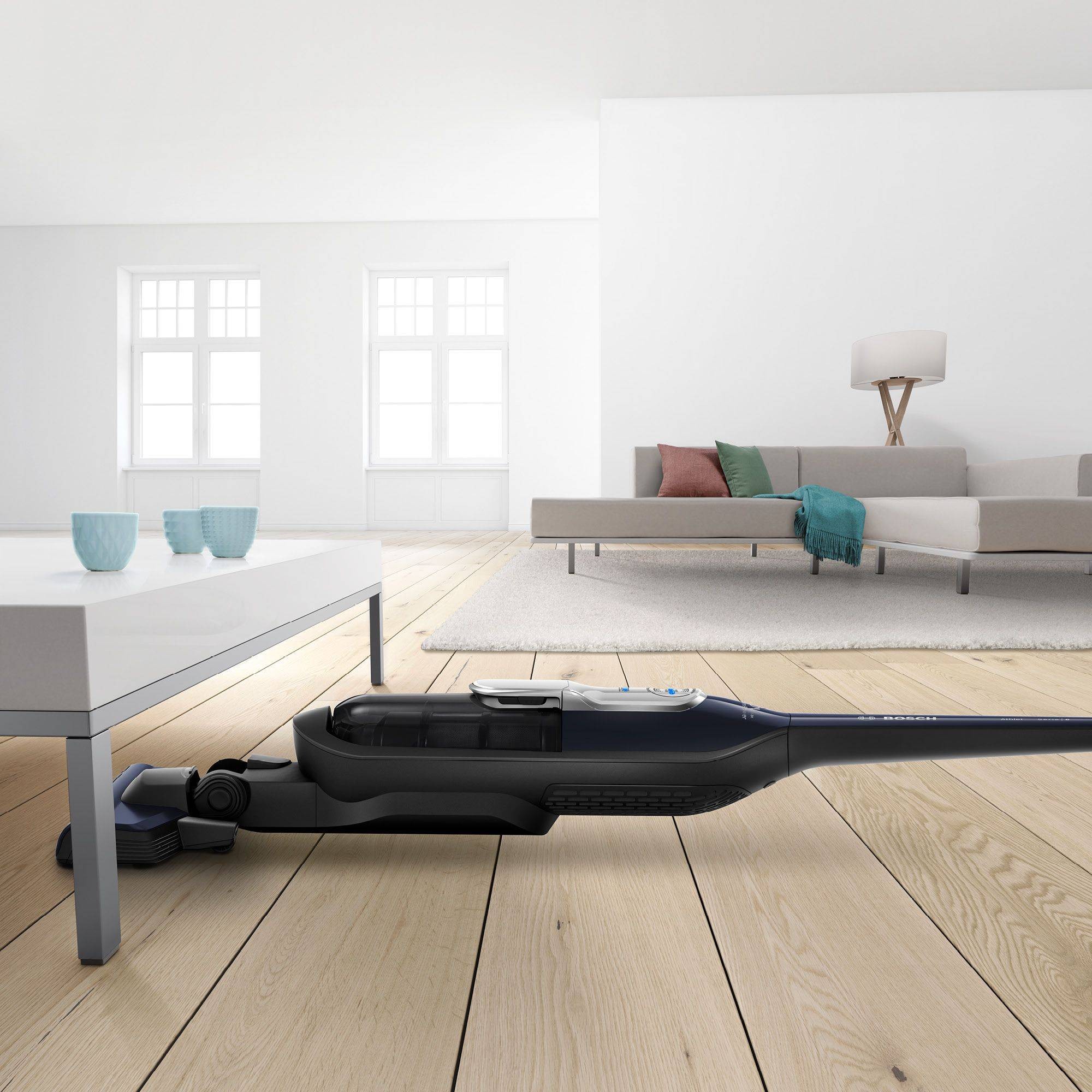 Aspirateur balai BOSCH Série 6 Athlet Bleu - BCH85N