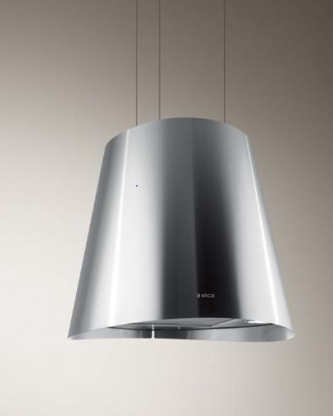 Hotte decorative ilot ELICA 67dB 50cm Noir Blanc Inox PRF0089651D