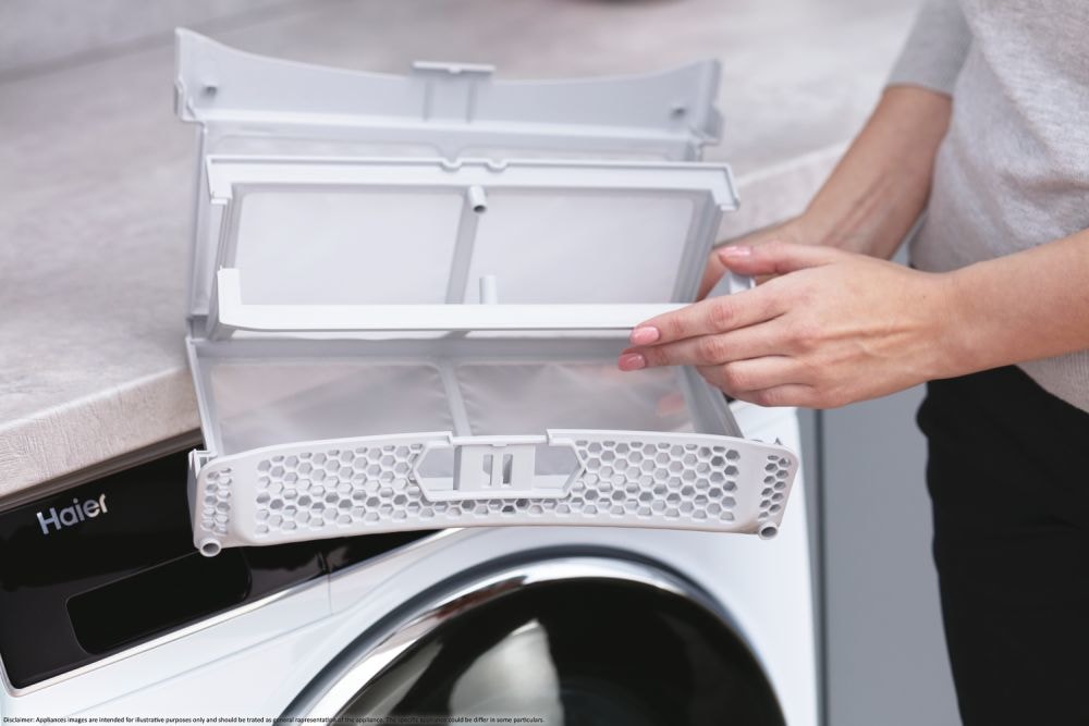 Sèche-linge pompe à chaleur HAIER 10kg Blanc - HD100-A2939-FR