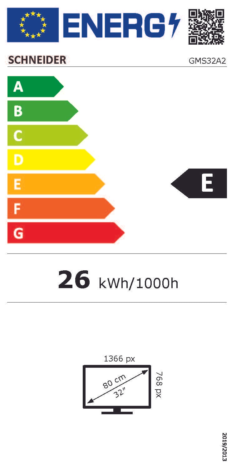 TV LED Full HD 80 cm SCHNEIDER  - GMS32A3