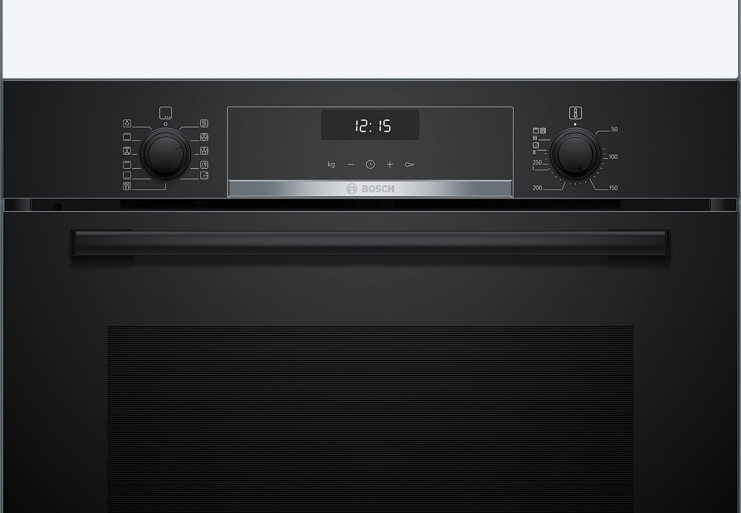 Four encastrable EcoClean BOSCH Chaleur tournante 71L Noir - HBG557EB3