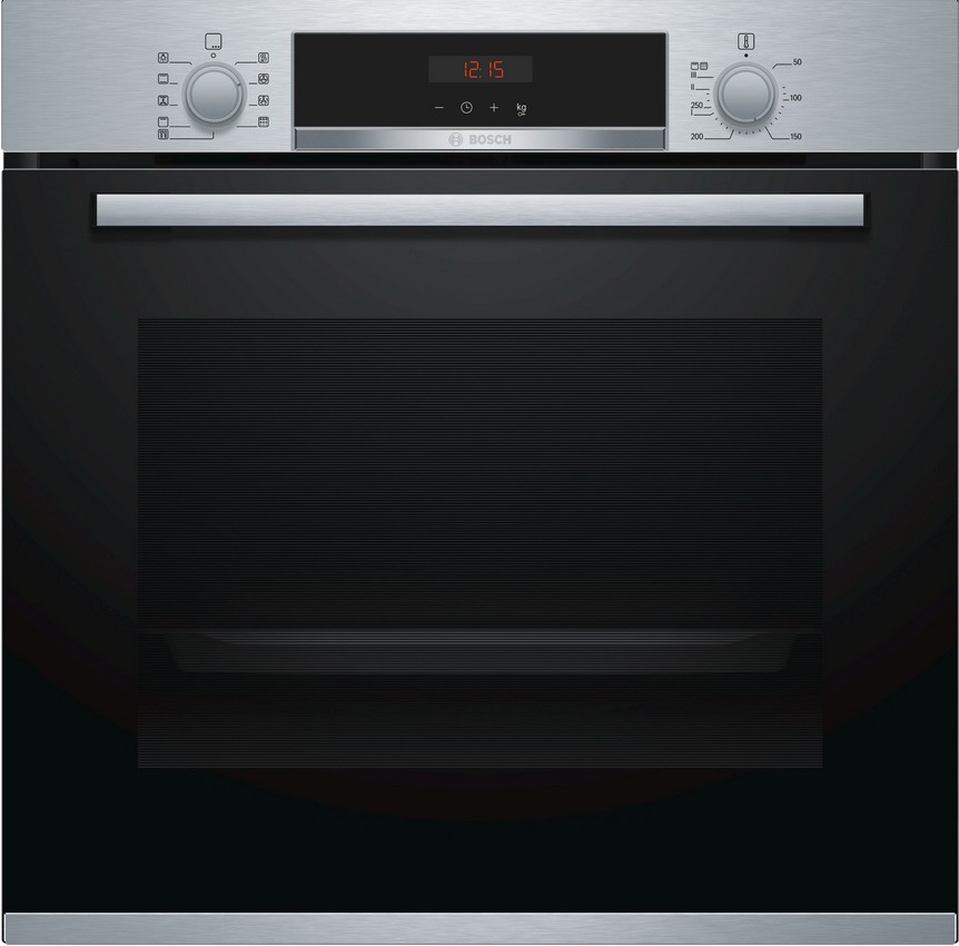 BOSCH Four encastrable pyrolyse Série 4 AutoPilot10 71L Inox HBA573BR0 BOSCH Four encastrable pyrolyse Série 4 AutoPilot10 71L Inox HBA573BR0
