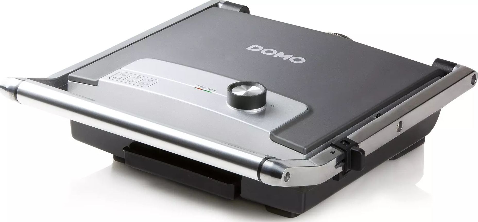 Grill viandes DOMO 29.5x26.5cm Inox Gris DO9225G