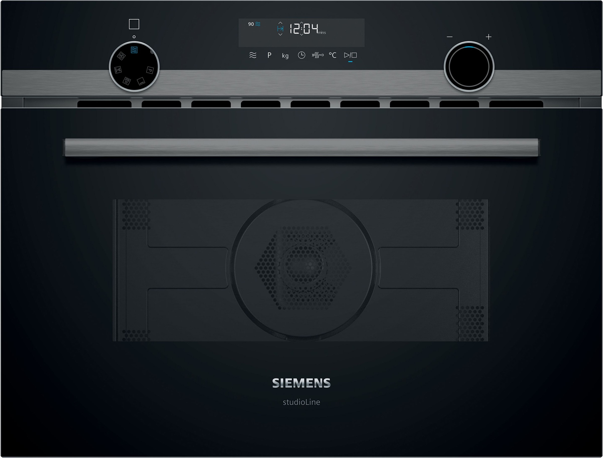 Four combiné micro-ondes SIEMENS iQ500, 900W, 44L, Noir CM485AGB0