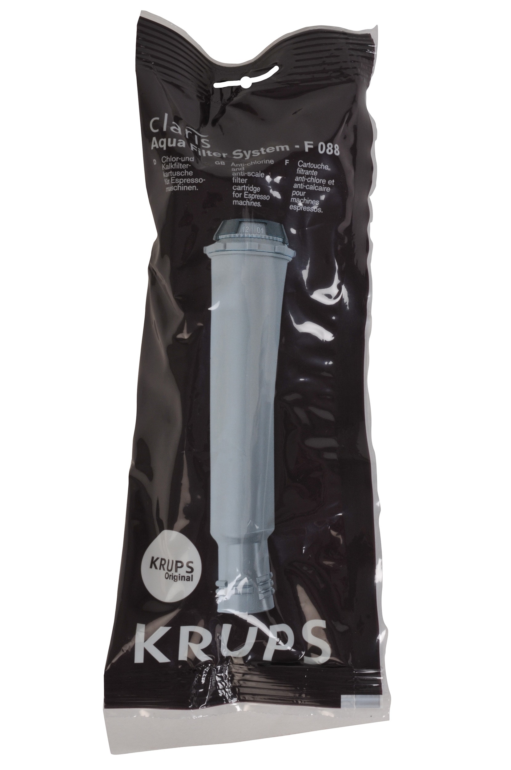 Détartrant cafetière KRUPS Cartouche filtrante F08801