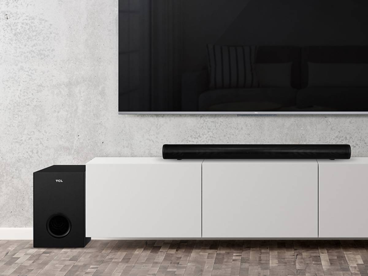 Barre de son TCL 2.1 Bluetooth 200W avec HDMI ARC Noire - S522WE Barre de son TCL 2.1 Bluetooth 200W avec HDMI ARC Noire - S522WE