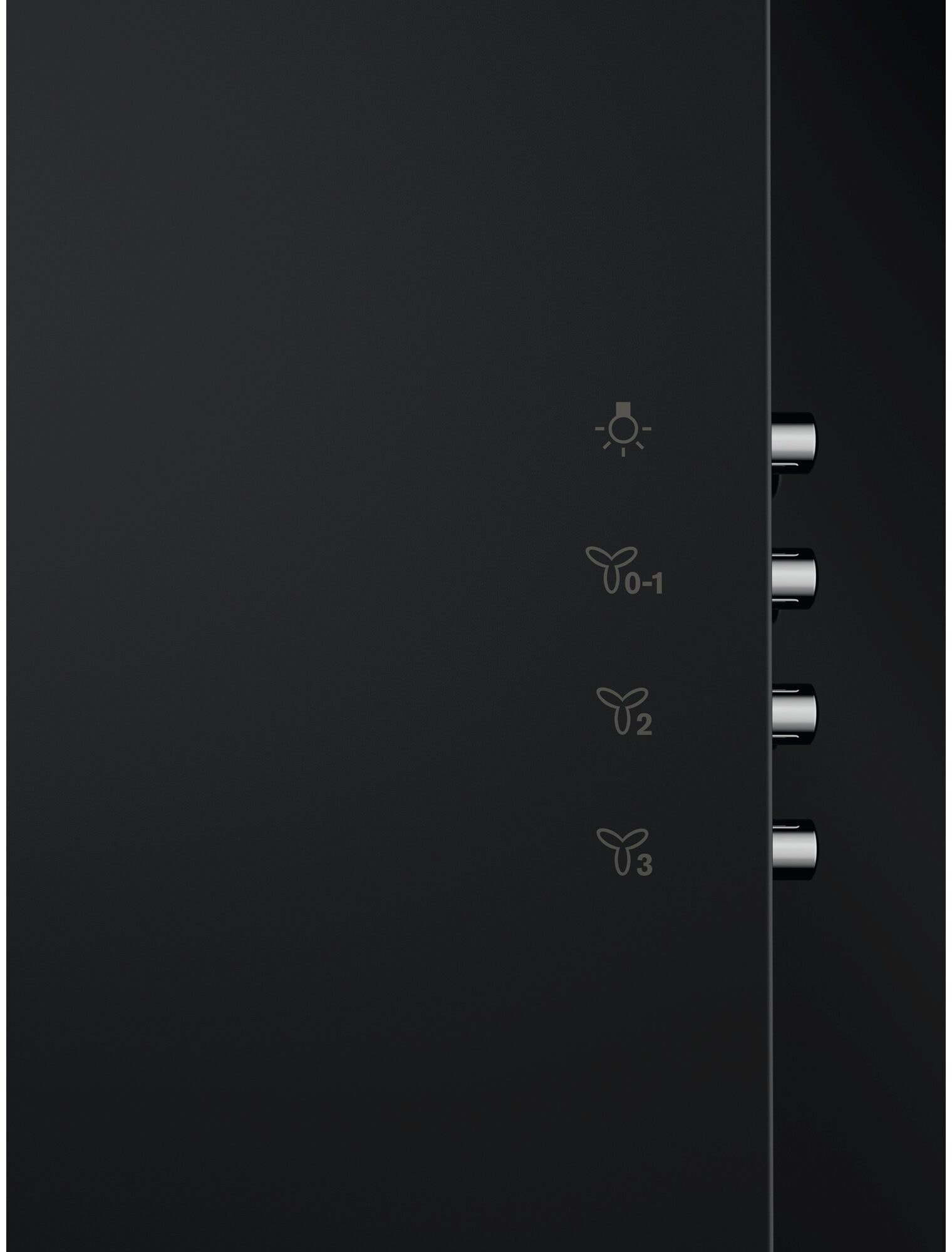 Hotte decorative murale ELECTROLUX , 3 vitesses, 66dB, 60cm, Noir - LFV326K