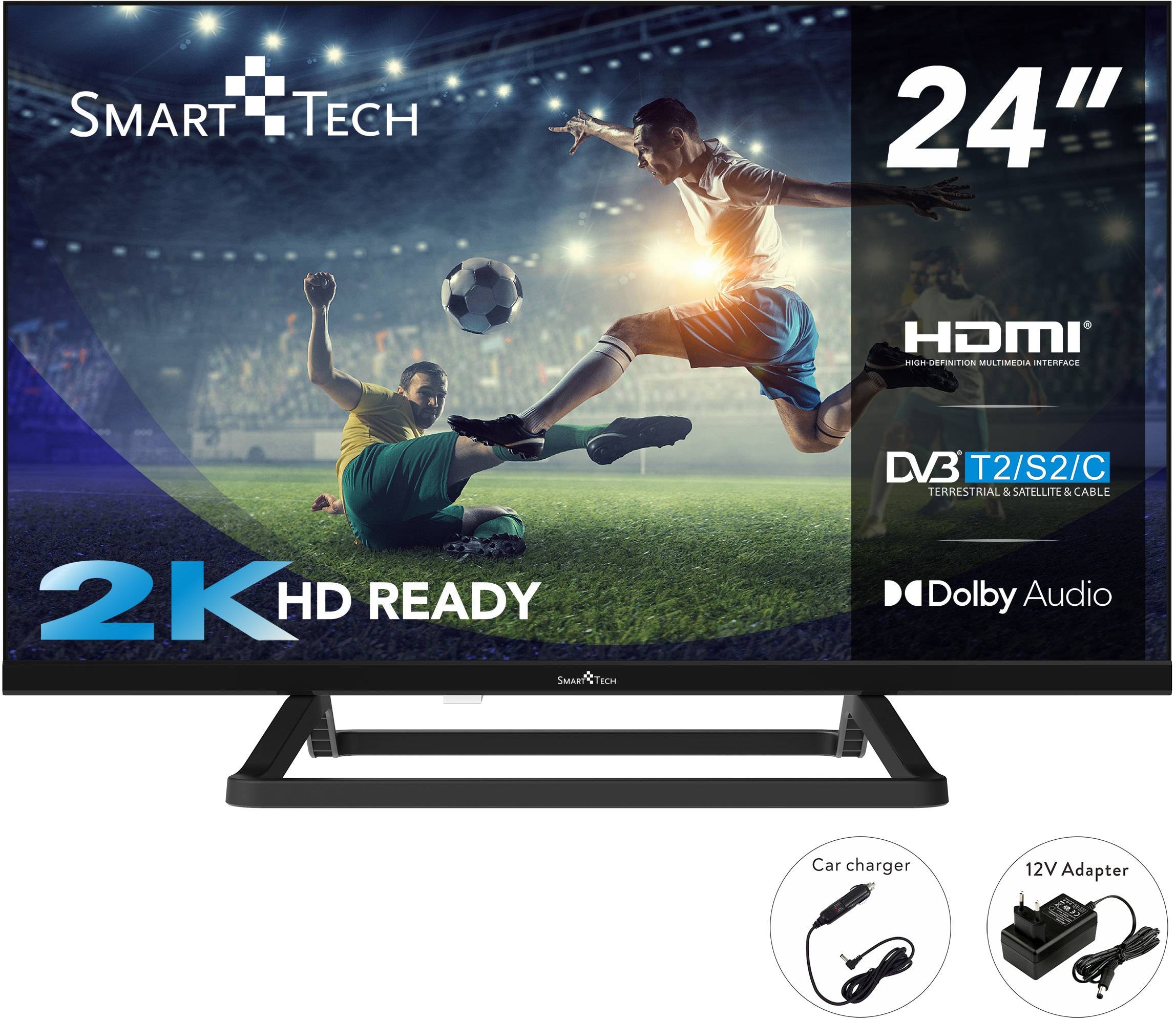 TV LCD 66 cm SMART TECH , 24" - 24HN01V3CA
