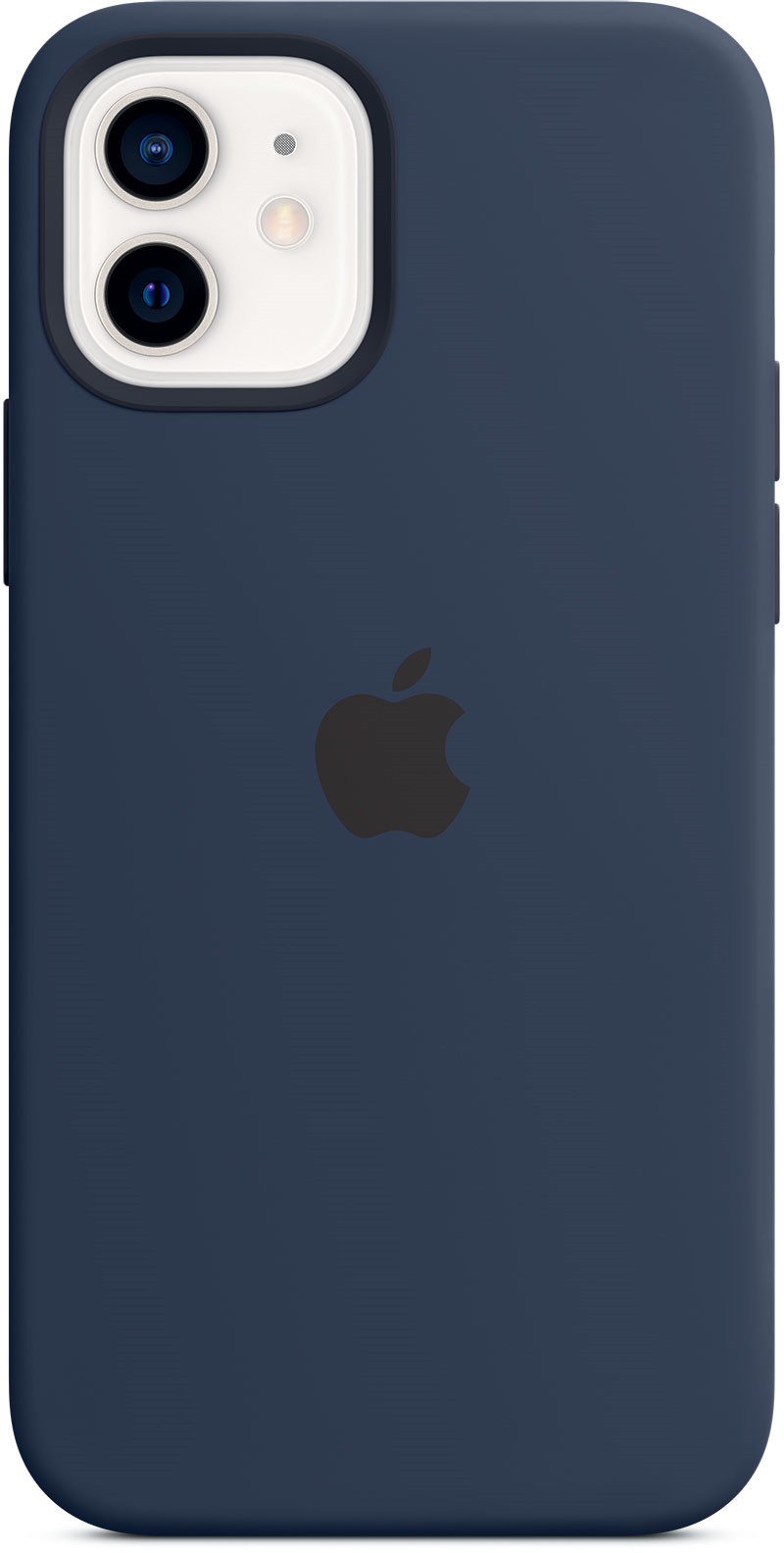 APPLE Coque iPhone 12 / 12 Pro Magsafe silicone Bleu  MHL43ZM/A